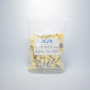 TERMINAL 16MM TUBULAR BLANCO - JCSA